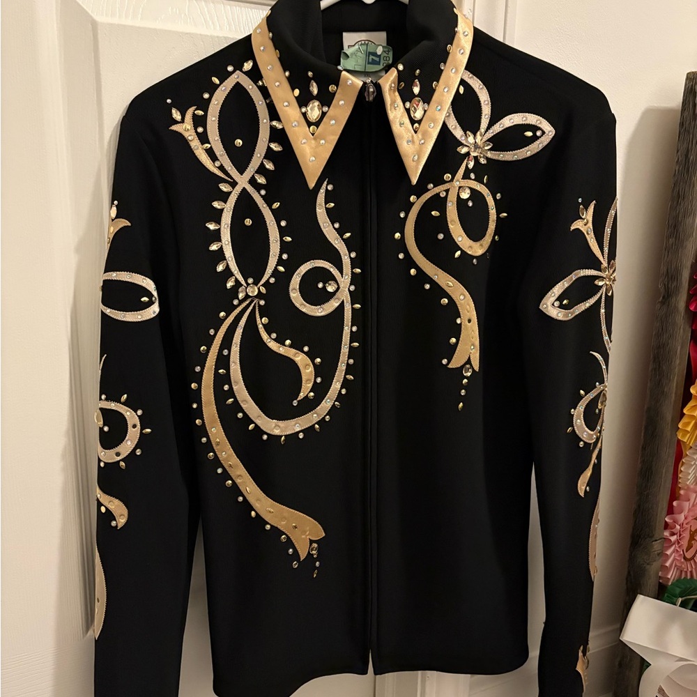 Black and Gold Show Jacket